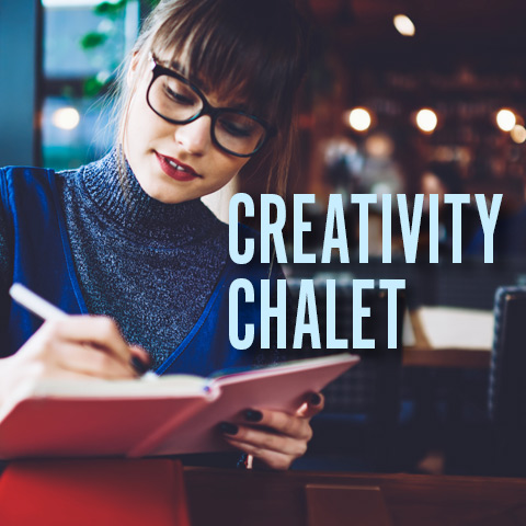 Image for event: Creativity Chalet: Writer's Studio