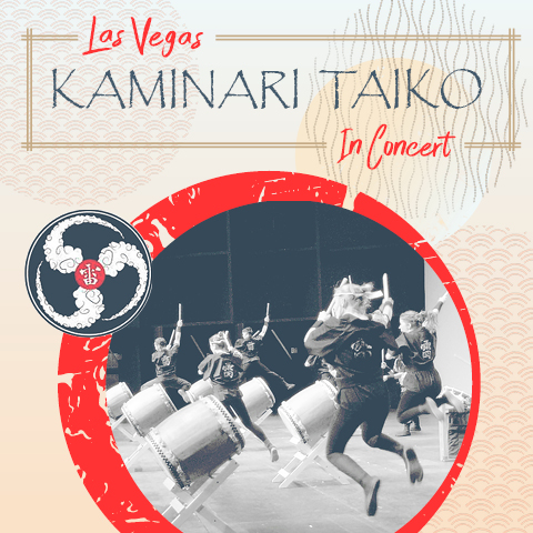 Las Vegas Kaminari Taiko Concert at Clark County Library 